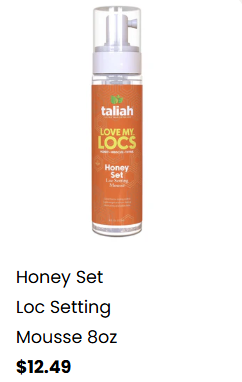Honey Set Loc Setting Mousse 8oz