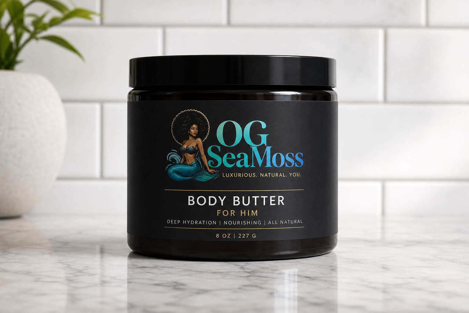 Sea Moss Body Butter — For Him